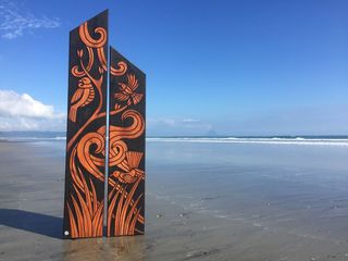 New Zealand Story Flute - Tui and Flax $629