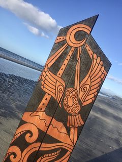 1 Story Flute Pair - Morepork and Eel $799