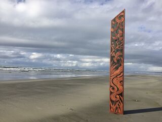 New Zealand Story Flute - Two Flying Tui $399