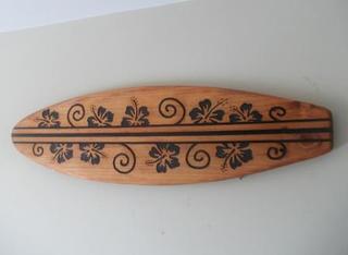 Mini Surfboard Hibiscus $299