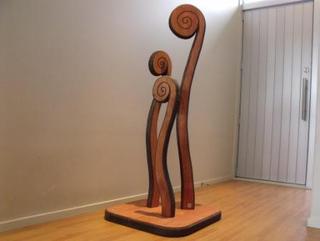 Trio of Koru on Stand  $299