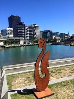 1.8m Fish Hook by Pete Collins