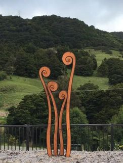 Large Koru - family of four by Pete Collins