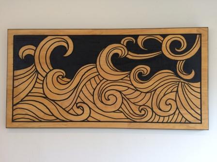 1.  Waves - Picture Art  $249