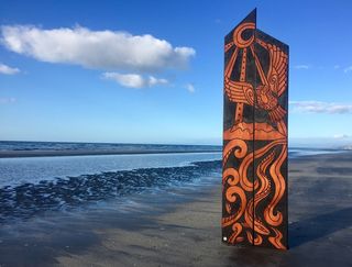 New Zealand Story Flute Pair - Morepork and Eel $799