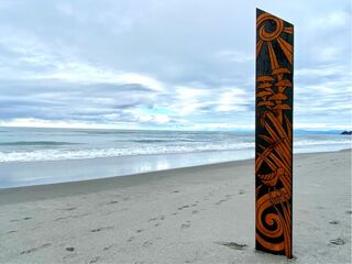 New Zealand Story Flute - Pukeko $379